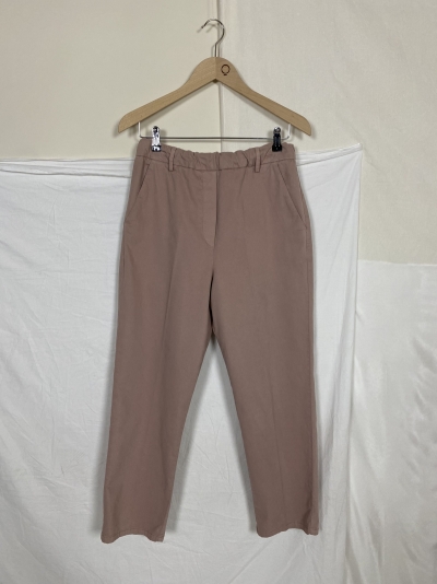 Pant. cotone smerigliato Cipolla