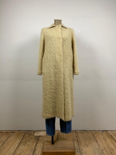 Cappotto Mohair Fur Egg