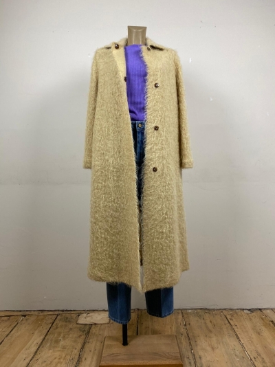 Cappotto Mohair Fur Egg