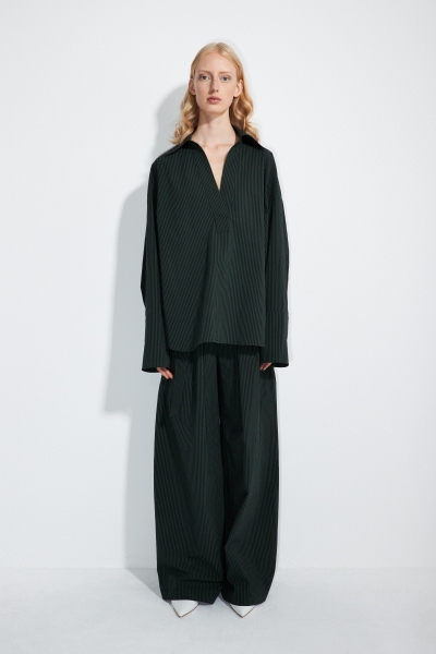  Navy/Green Stri