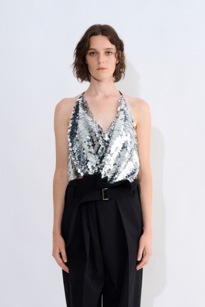  Silver Sequin
