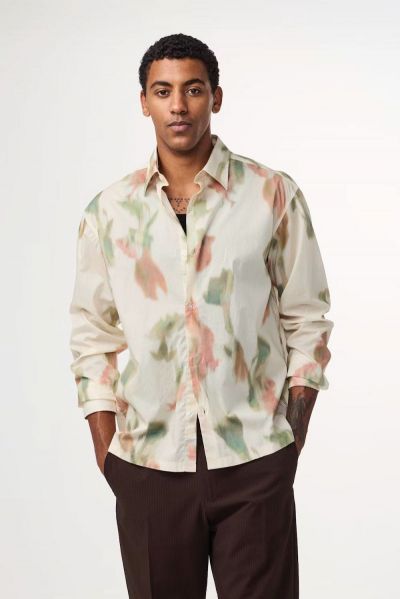  641 Creme Print